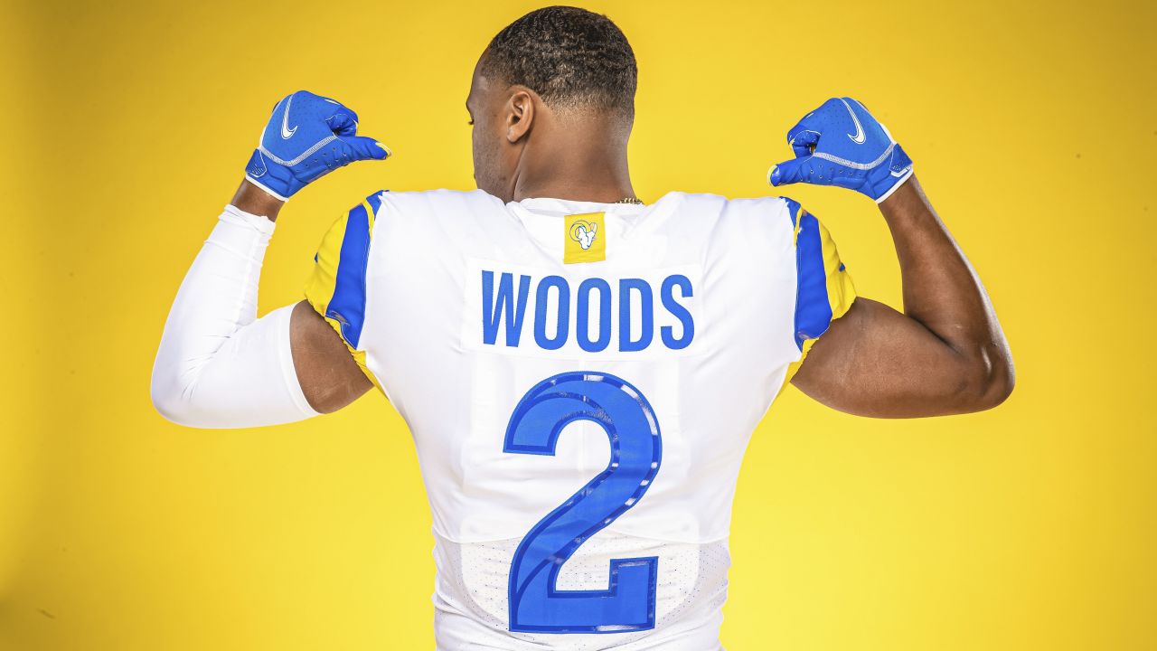 2021 Los Angeles Rams 'modern throwback' jersey