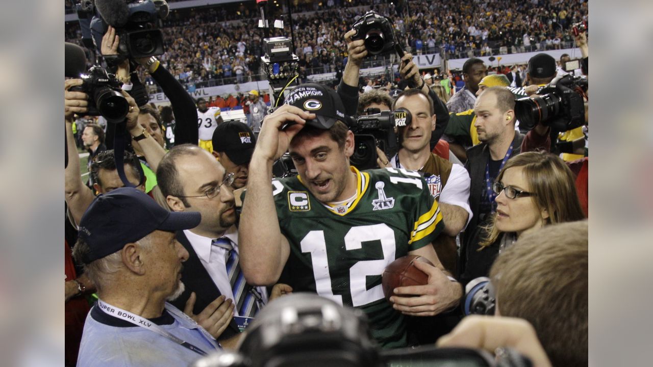 aaron rodgers super bowl 45