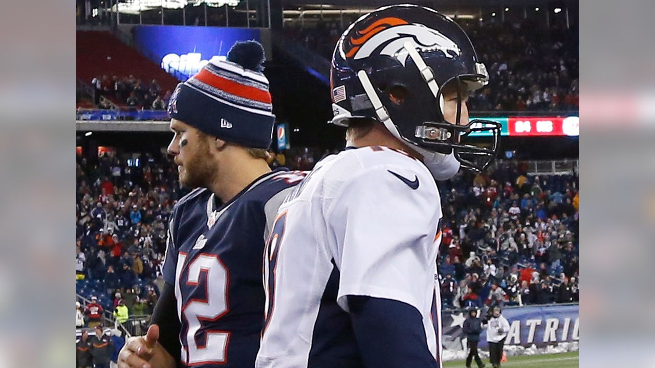 Peyton Manning & Tom Brady Denver Broncos vs. New England