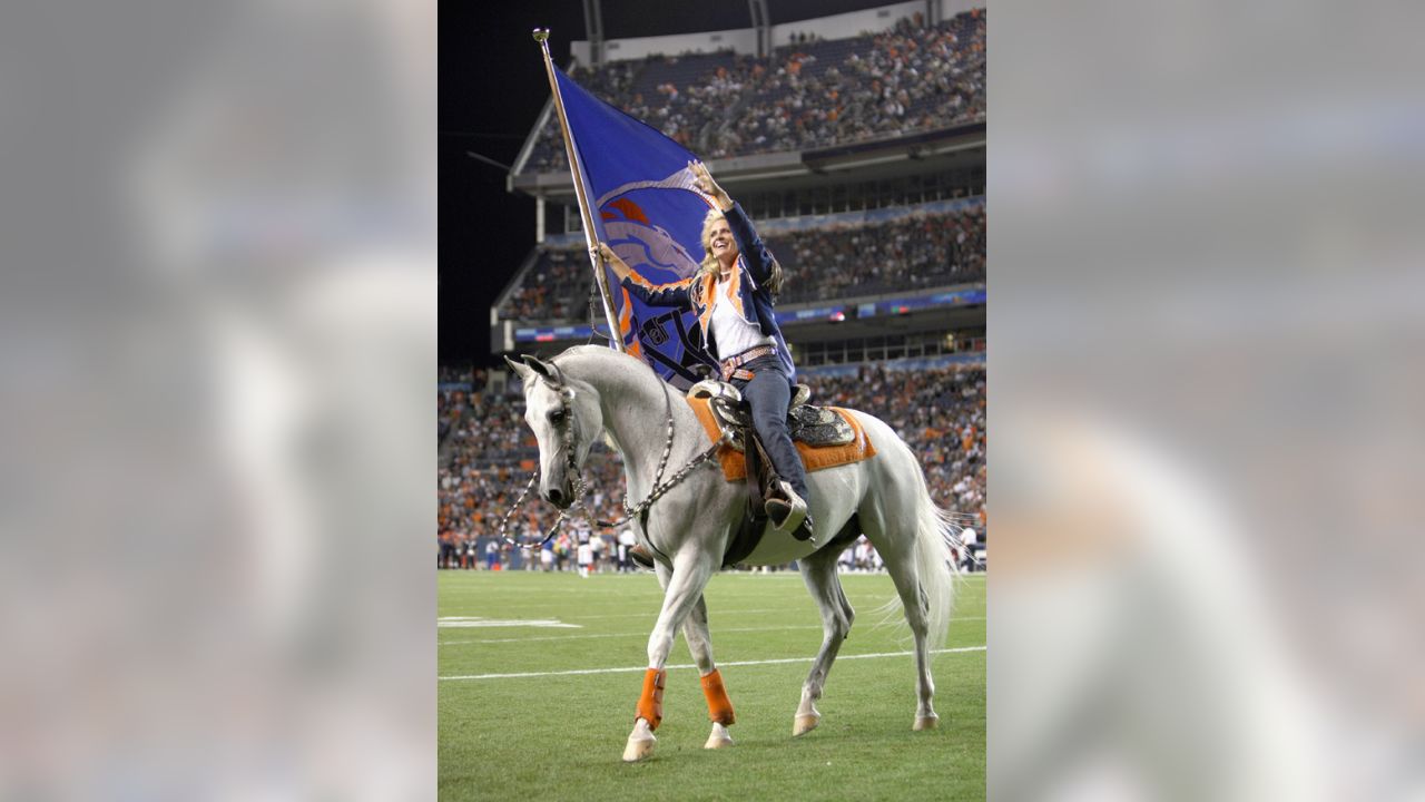 A game in the life of Denver Broncos mascot, Thunder