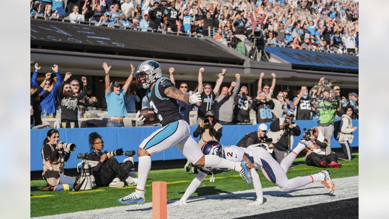 Carolina Panthers Game-Used Football vs. Denver Broncos on November 27 2022