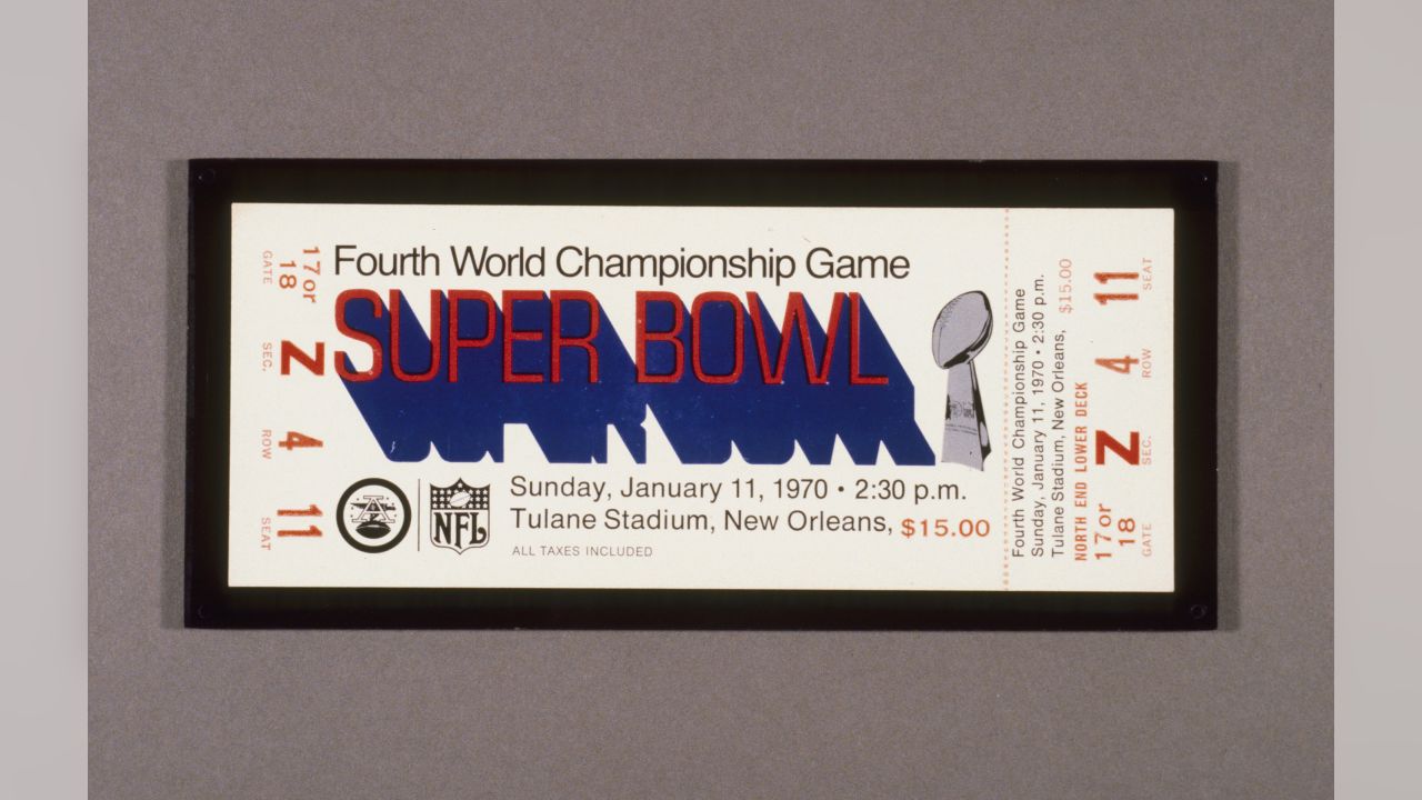 Super Bowl IV Winner 1970