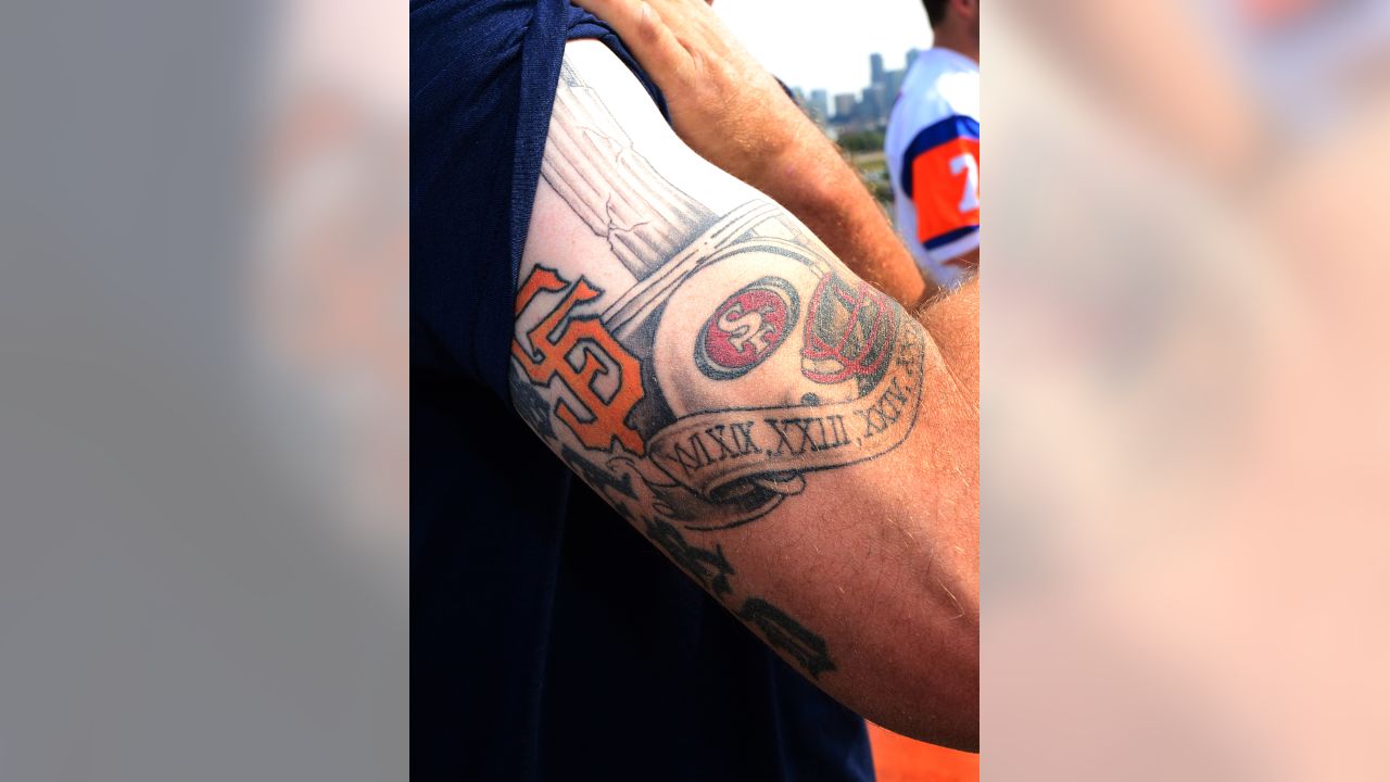 Cubs fan has tattoos on top of shaved head  YouTube
