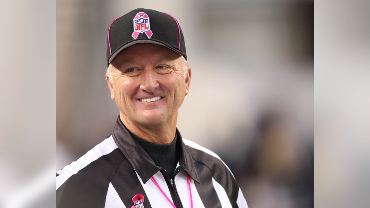 SPORTS OFFICIALS CARE: NFL Official Referee Cap Breast Cancer