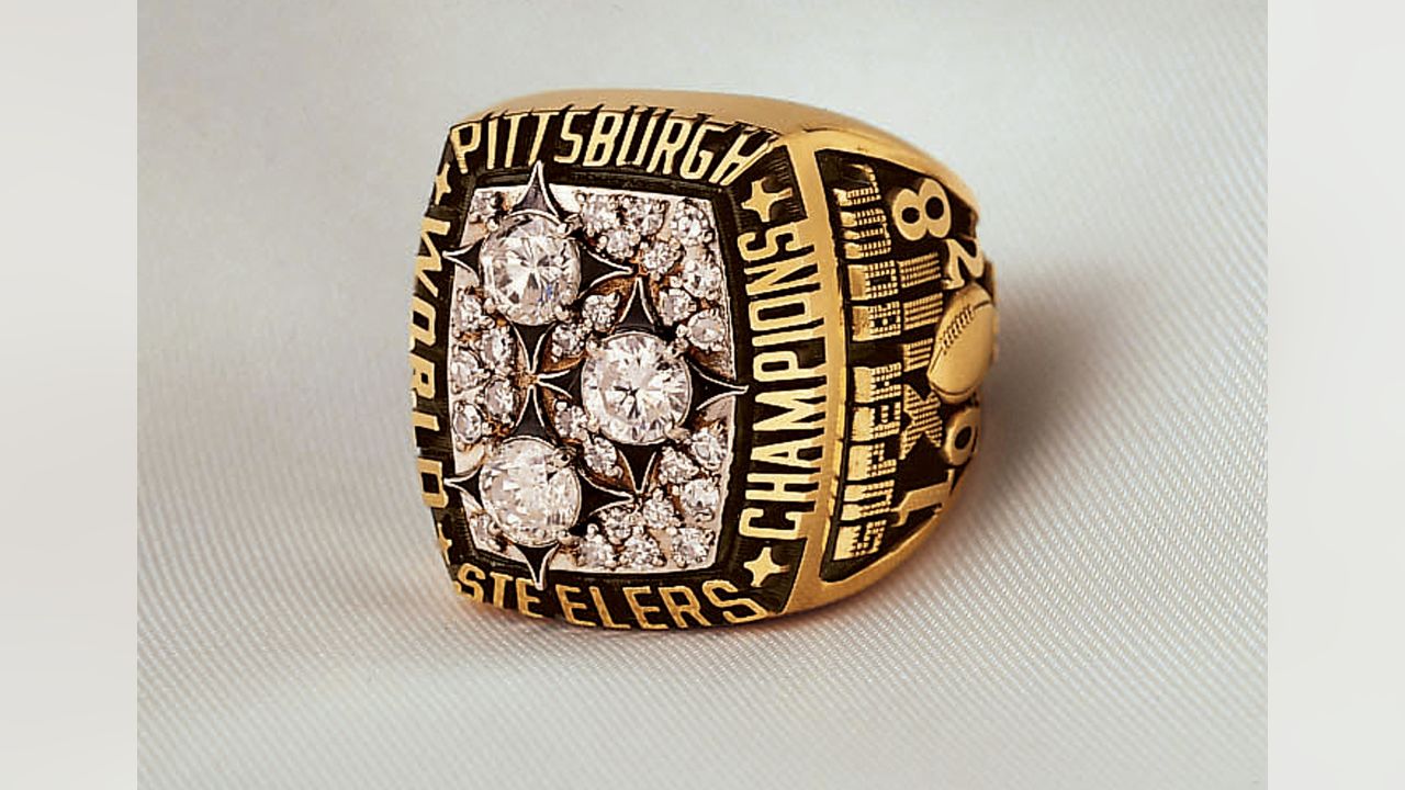 Steelers and Packers Super Bowl Rings