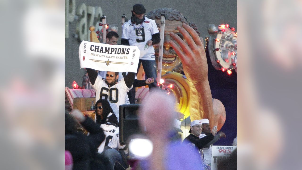 New Orleans Saints centerpiece of enormous Super Bowl parade 
