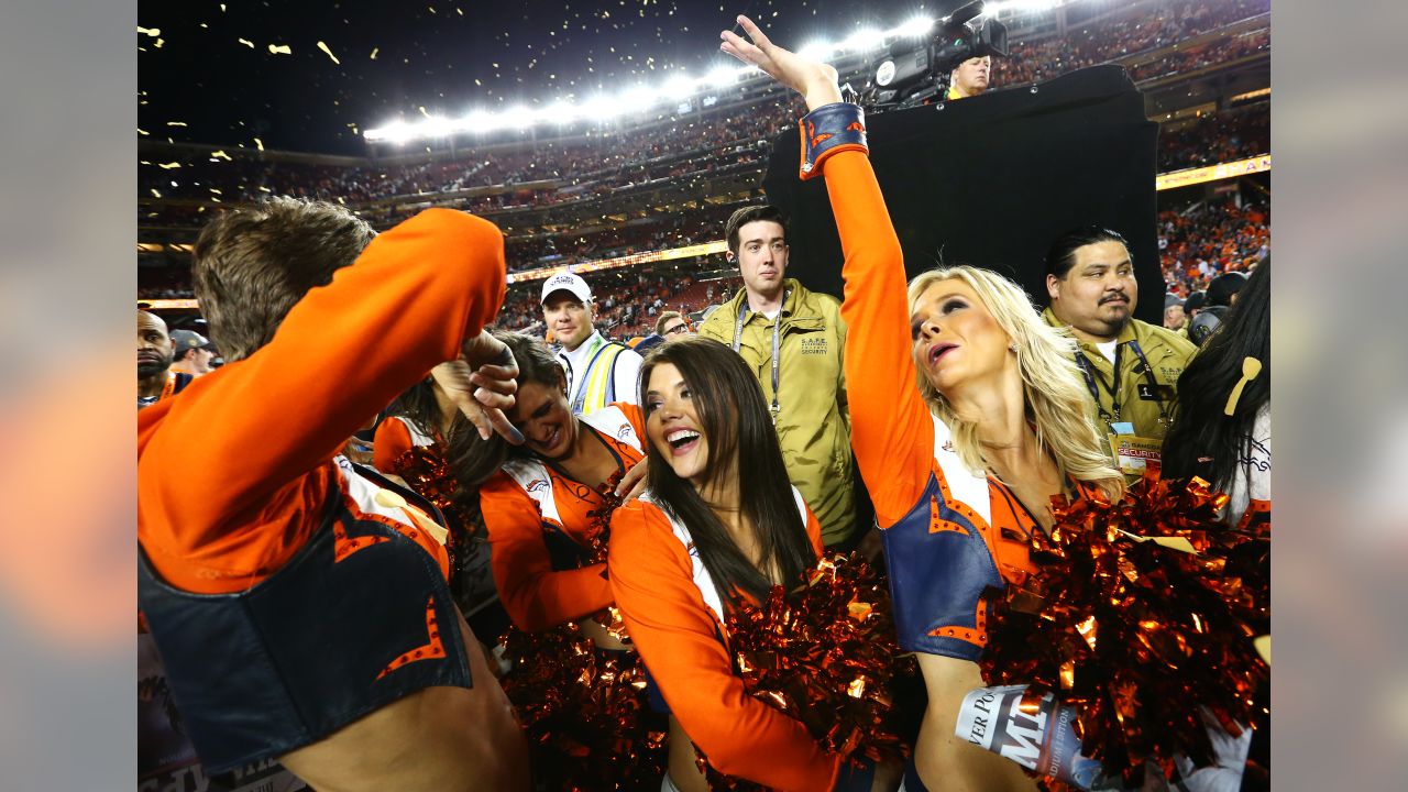 Super Bowl 50 Champions! Denver Broncos!  Broncos, Denver broncos, Broncos  cheerleaders