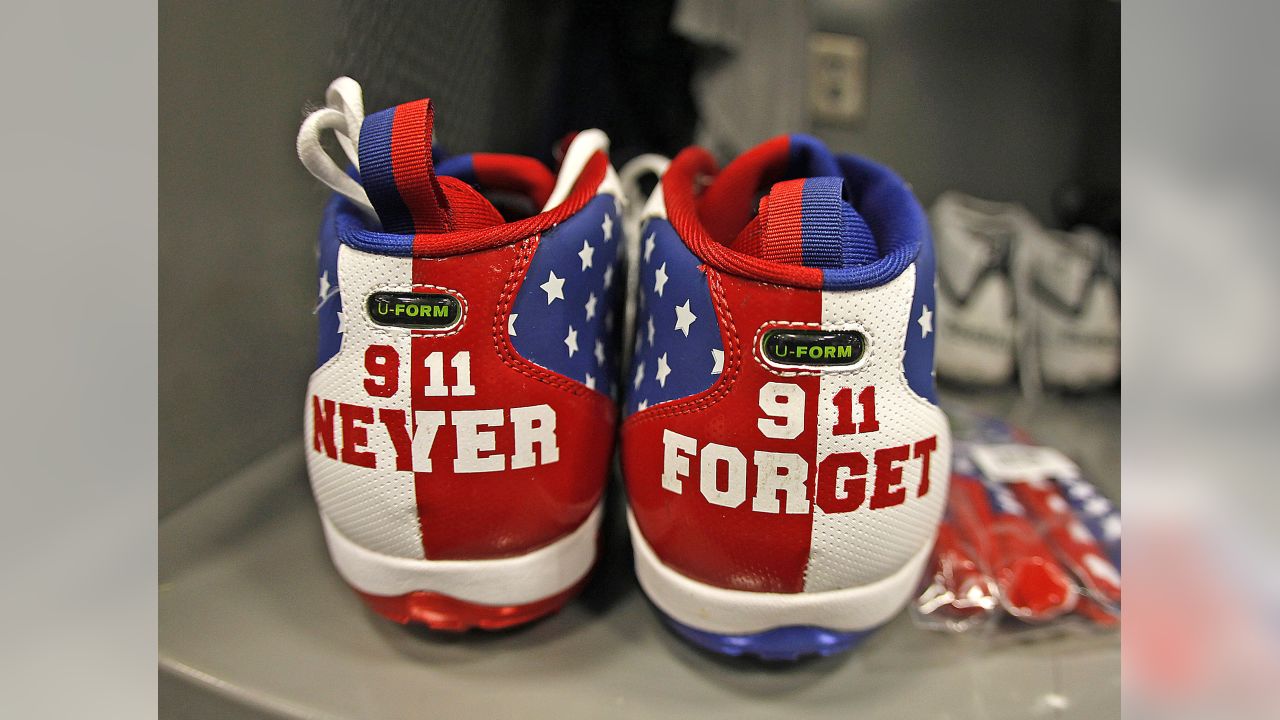 Under Armour's Commemorative 9/11 USA NFL Cleats