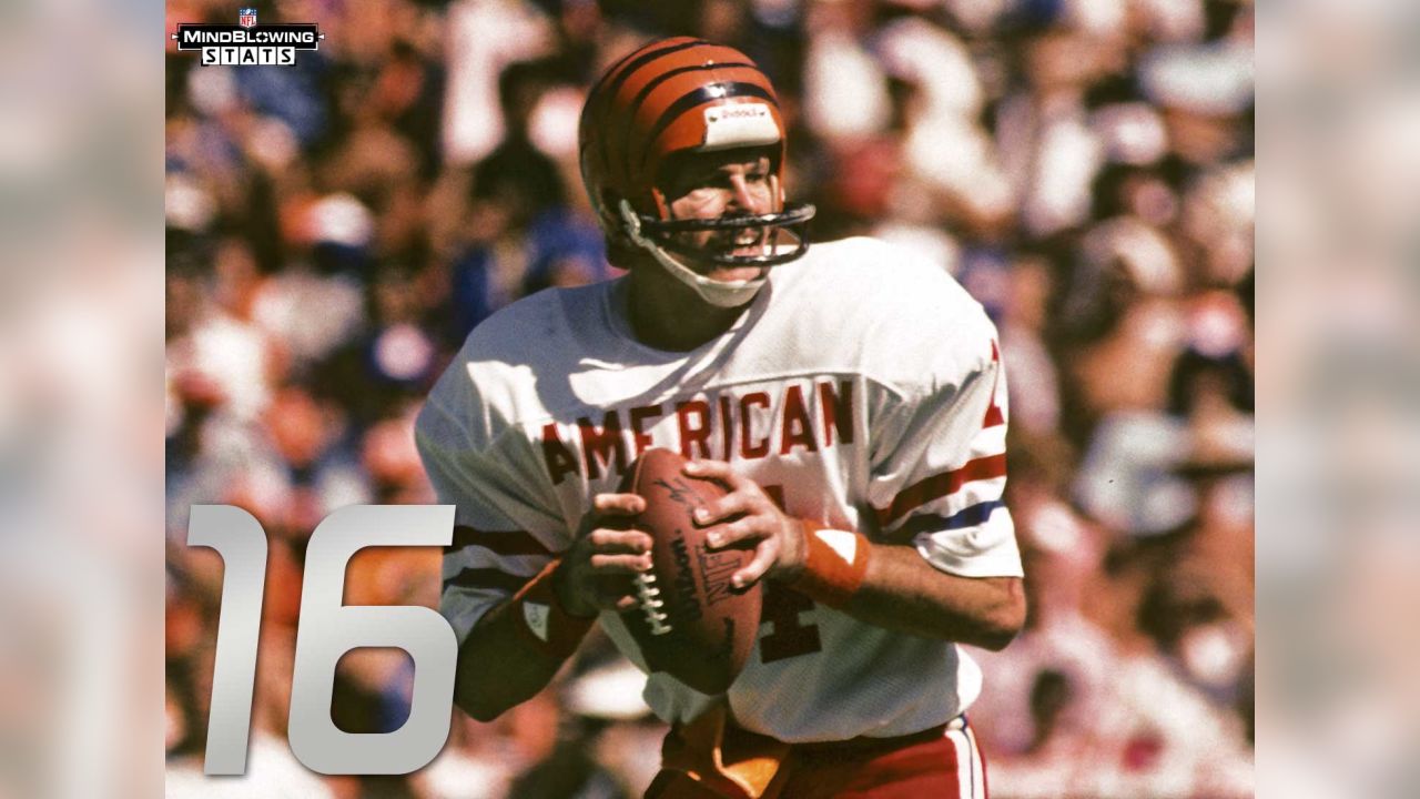 Cincinnati Bengals Bruce Coslet took a 20-yard pass from