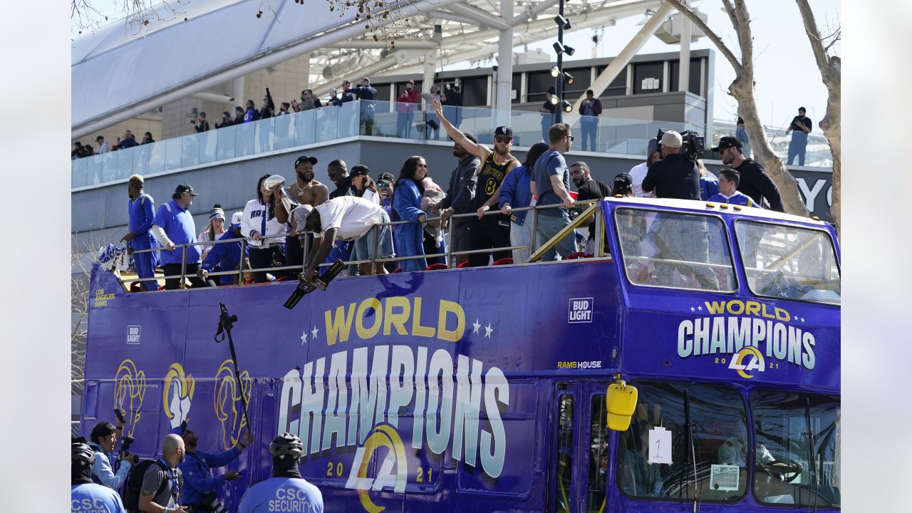 McVay, Donald and OBJ highlight Rams championship parade