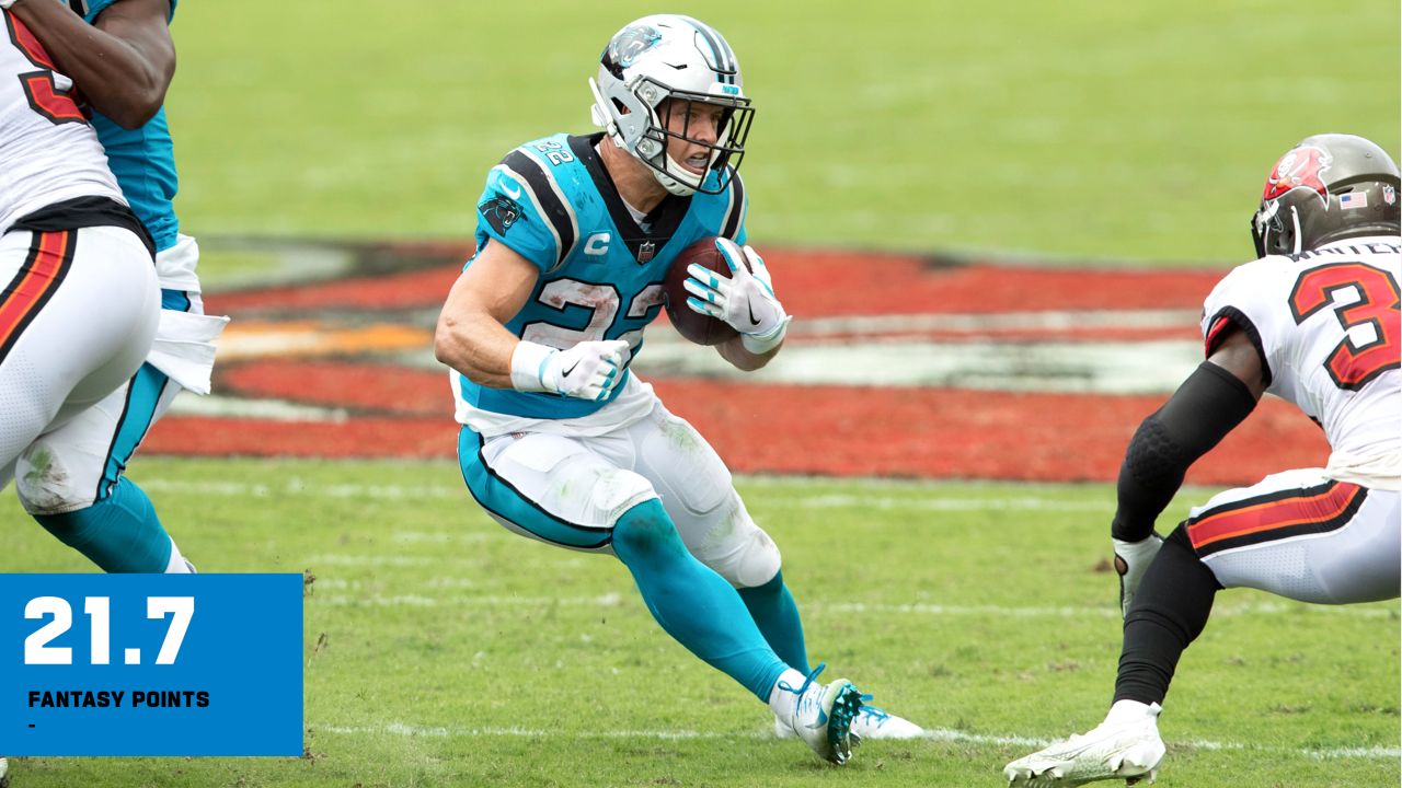 Next Gen Stats: Cynthia Frelund's stat projections for McCaffrey in Week 2