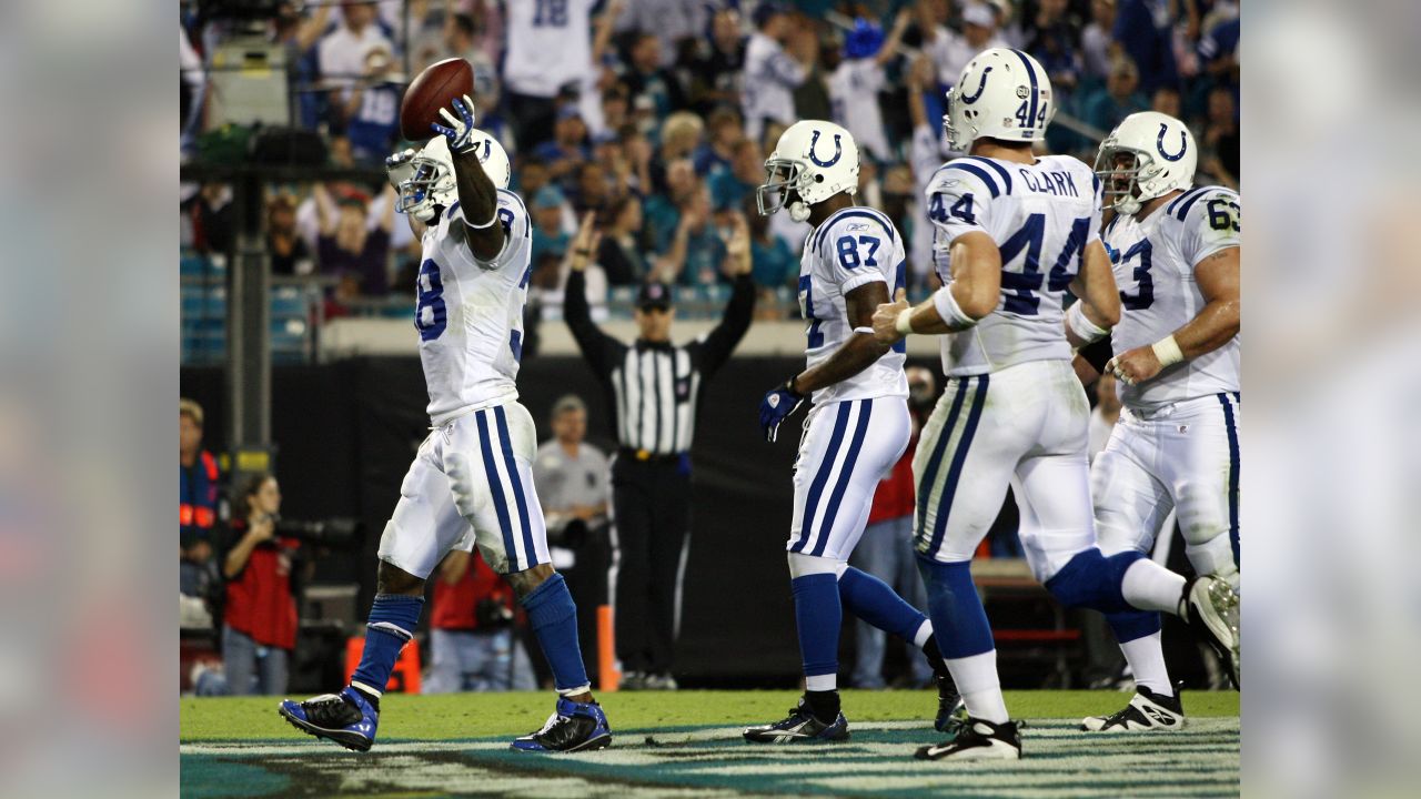 Jaguars' Dennis Northcutt catches a pass against the Colts in Jacksonville