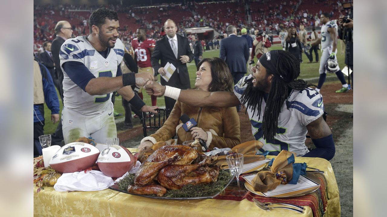 Photos: Best Thanksgiving moments in the NFL