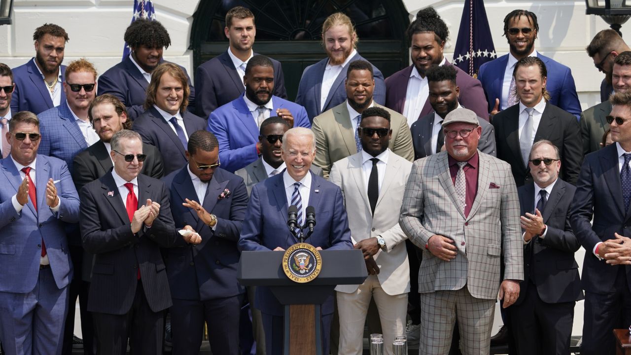 Tampa Bay Buccaneers, Super Bowl champions, are coming to the White House