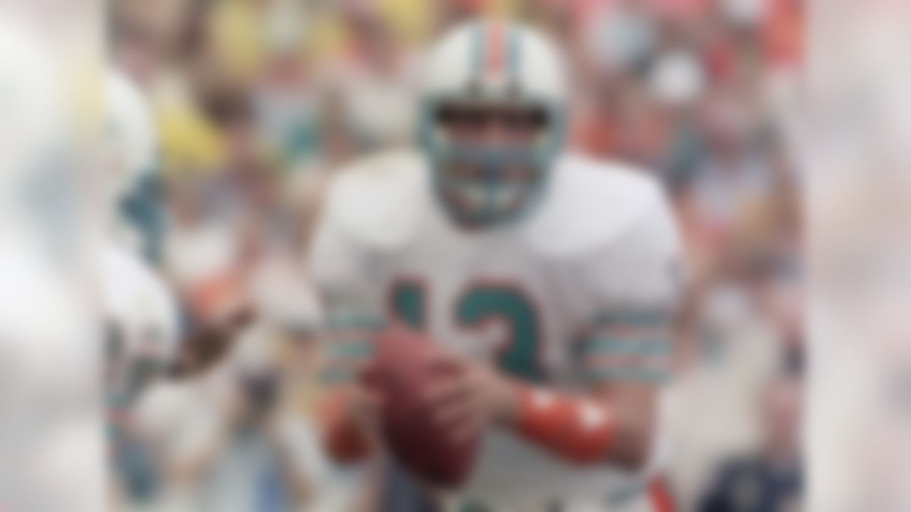 Marino heads up our All-Time All-Rookie Team by virtue of his stellar performance in '83. After taking over in Week 6 for David Woodley, Marino led Miami to the playoffs and finished with the highest passer rating in the AFC (96.0 -- extremely high for the era, particularly for a rookie). He threw 20 touchdown passes against just six interceptions.Toughest competition: Sammy Baugh, Bob Waterfield, Otto Graham, Ben Roethlisberger, Matt Ryan, Russell Wilson.