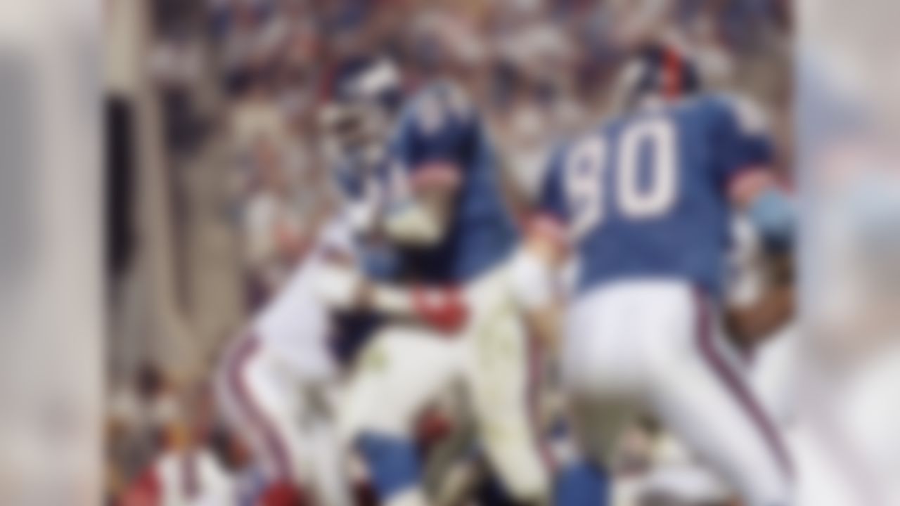 The MVP of Super Bowl XXV, Anderson's signature moment always will be NFL Films' slow-motion take of his forearm uppercut against Mark Kelso. While Anderson's Giants won that Super Bowl on the strength of his 102 rushing yards and one touchdown, "O.J." likely will lose in the Hall of Fame game ... as in, the voting process. For starters, Anderson has been eligible for 15 years and not received much of a sniff. He rushed for 10,273 yards over an impressive 14-year career, but the bulk of that good work was done for a St. Louis Cardinals team that accomplished little.
Hall probability: Slim to none.