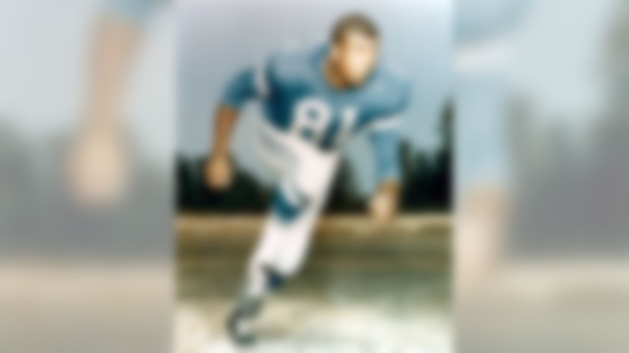 Dick "Night Train" Lane of the Detroit Lions in an undated photo. (National Football League)