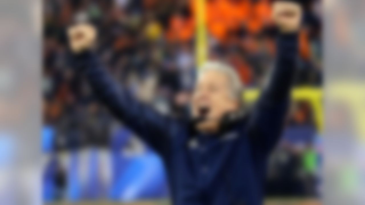Yes, Seahawks fans, we realize Carroll won it all. So has every coach remaining -- save for Jim Harbaugh. So why is Carroll ranked beneath his rival? Because Seattle went 7-9 in each of Carroll's first two seasons with Seattle. He also trails Harbaugh in the head-to-head series, four games to three. However, if Carroll gets his club back to at least the NFC Championship Game, he might fly past Harbaugh and vie for the spot just below Belichick.