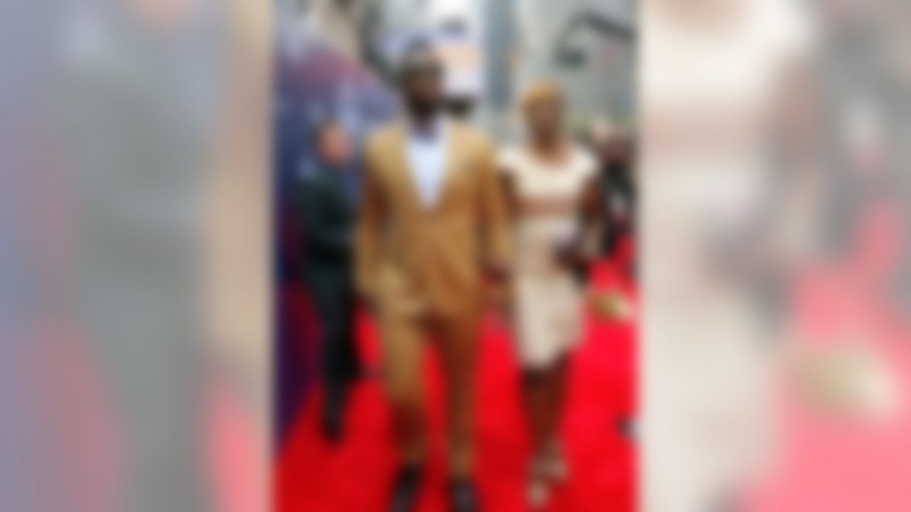 CJ Mosley arrives on the Red Carpet during the 2014 NFL Draft at Radio City Music Hall on May 8, 2014 in New York, NY. (Ben Liebenberg/NFL)