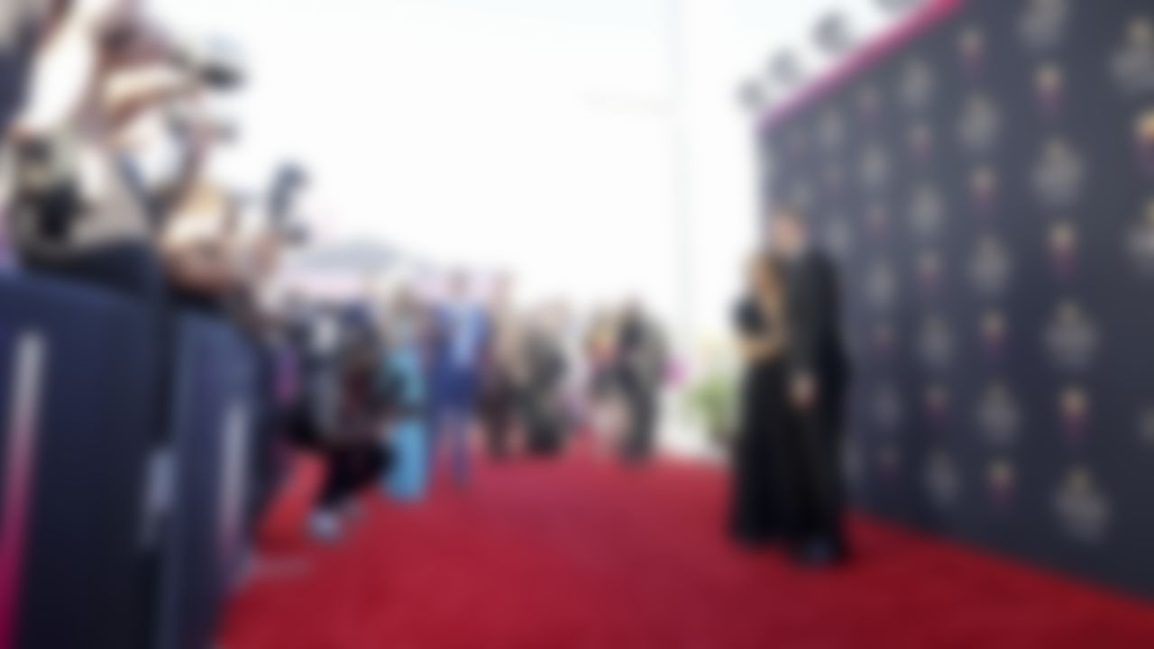 Sophie Scott and New England Patriots quarterback Mac Jones (10) at the 2022 NFL Honors, Thursday, Feb. 10, 2022, in Inglewood, Calif.