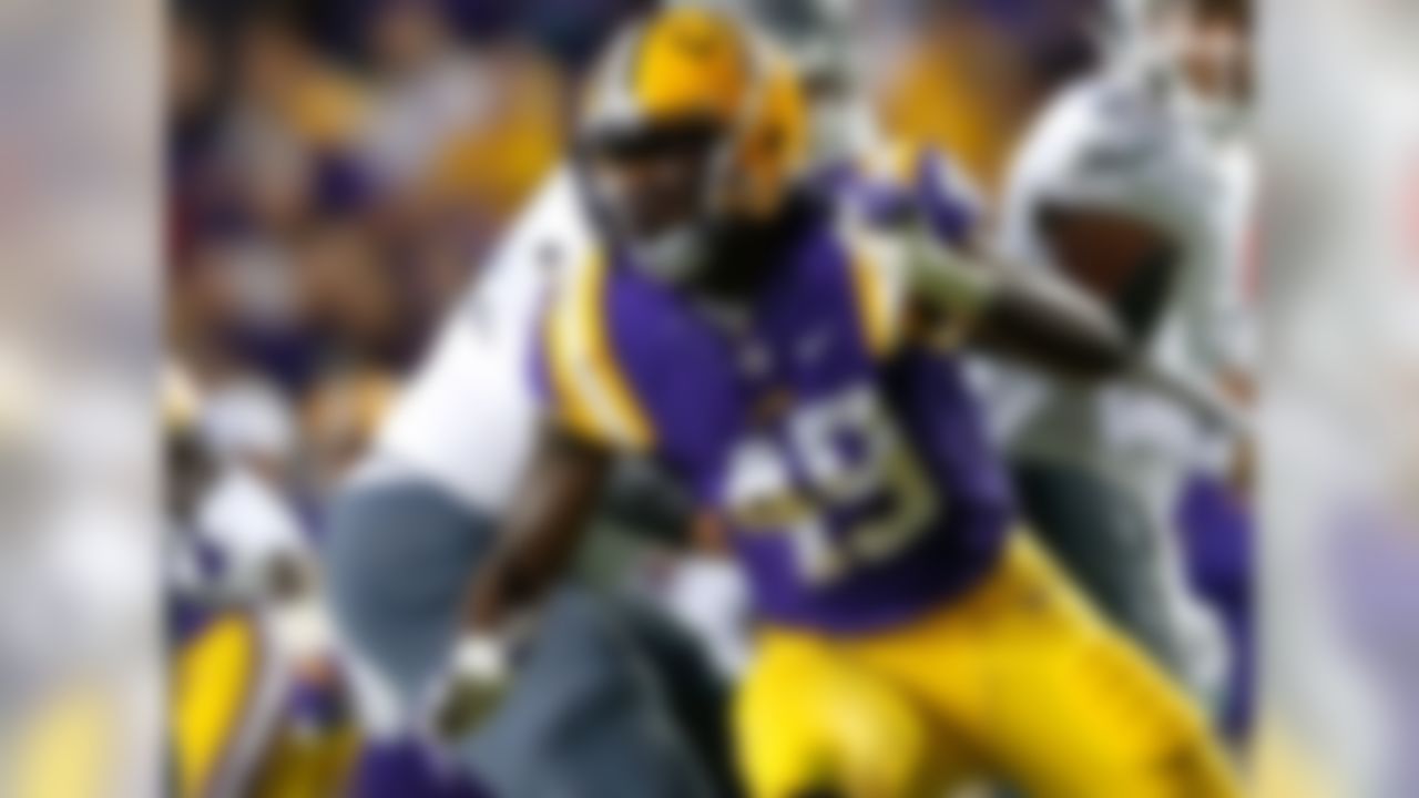 The Tigers' 6-6, 238-pound edge defender will be compared to former LSU end Barkevious Mingo, who never panned out in Cleveland after being selected sixth overall in 2013 (and hasn't done much with New England after it traded for him before the season). Key lacks the lower-body strength scouts would like to see from an elite prospect, but he's able to play with violent hands to shed his man. His get-off is one of the smoothest and quickest in college football. He puts tackles on the defensive after the ball is snapped. If Key continues to build leg strength and show flexibility to make plays on the outside, NFL teams will see great potential as a stand-up rusher.