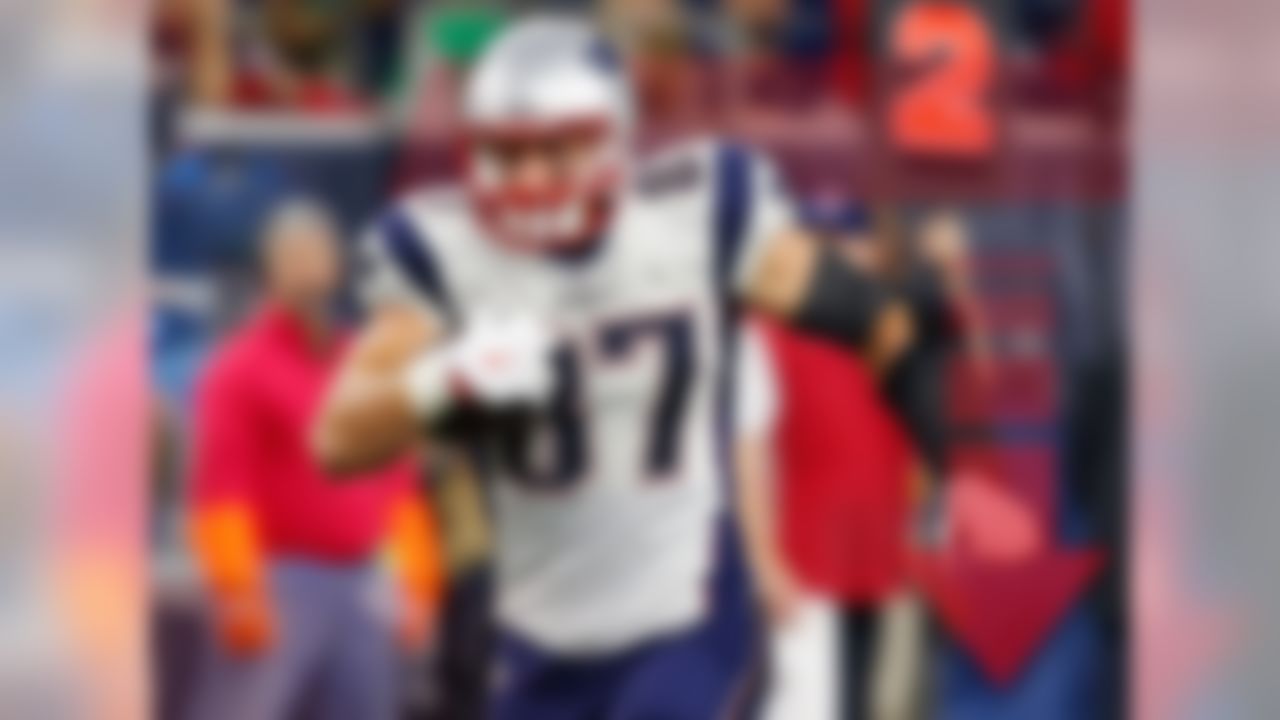 We've been waiting for Gronk to look like, well ... Gronk. It was hoped that the return of Tom Brady would go a long way toward making the Patriots tight end great again. Instead, a balky hamstring has us staring at another week of watching Gronkowski act mostly as a decoy while Martellus Bennett and Julian Edelman absorb most of the targets.