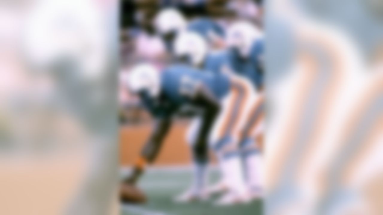 Miami Dolphins Hall of Fame center Dwight Stephenson in 1984.   (National Football League)