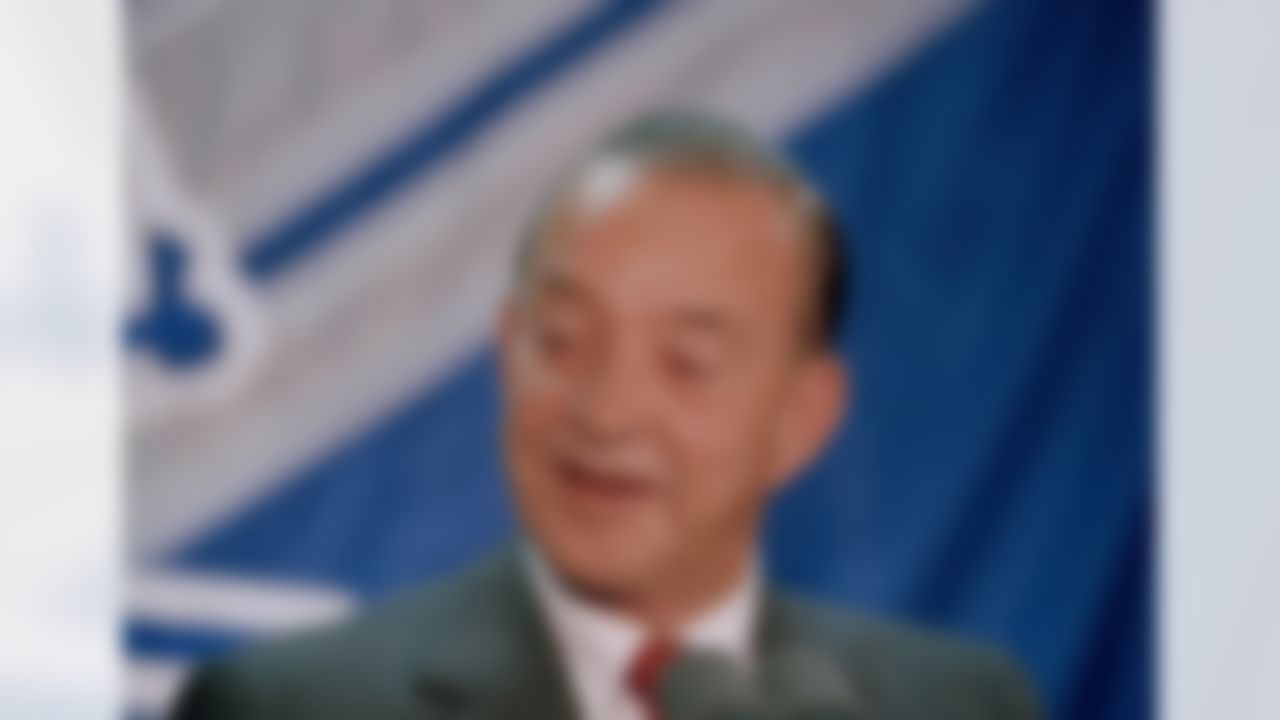 William Clay Ford, owner of the Detroit Lions and grandson of Henry Ford I, is shown Dec. 1988. (Associated Press)