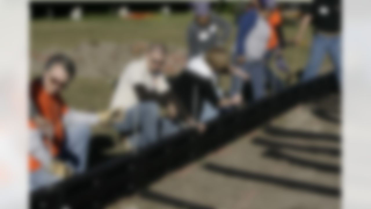 The Home Depot NFL NMVP Programs honors Houston Texans Wide Receiver Andre Johnson. (Photo by Andrew Coppley)