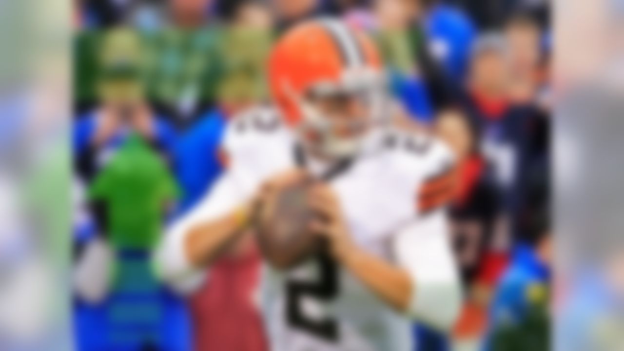 Well, the moment most of the football world has been waiting for has arrived: Manziel is starting on Sunday. He'll face a tough test against a stingy Bengals pass defense that has only allowed 13.44 fantasy points per game to opposing quarterbacks over the last month. However, they've been gashed on the ground, which is where most of Manziel's fantasy appeal comes from. I'm not trusting him in the fantasy playoffs, but I'm definitely taking a stab with him in daily leagues.