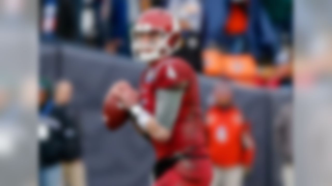 Several factors align for the Cougars' quarterback to have a huge year. He's entering his third year in coach Mike Leach's system, he has his top target returning in Gabe Marks, and most of all, he'll likely throw the ball more than any quarterback in the game. Last year, he was the only FBS QB with more than 600 attempts. What he'll need to stay in contention, however, is more team success. WSU had three losses before November last year, and Heisman candidacies take on water with each loss.