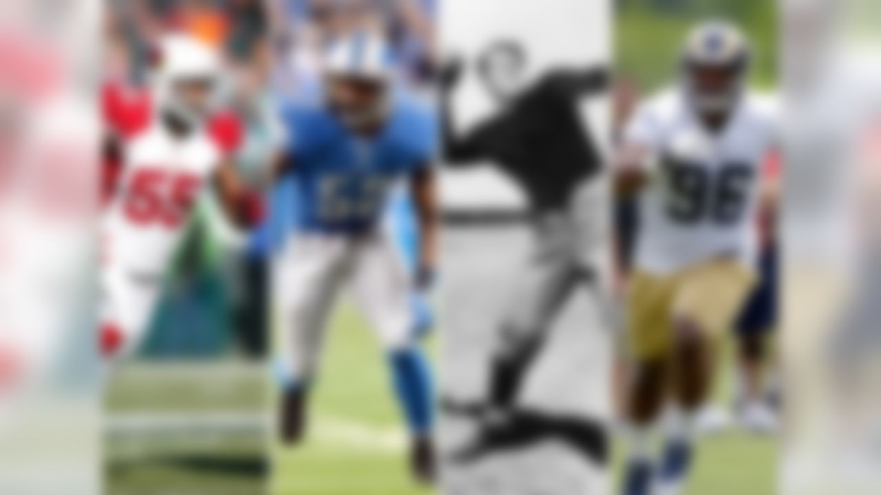 Our linebacking corps features an all-presidential trio, plus a OLB in our 3-4 named Michael 'Uncle' Sam.