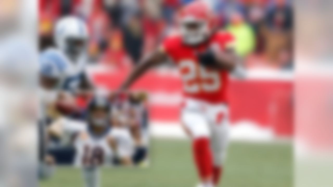 Jamaal Charles, RB, Kansas City Chiefs: 
Almost 30 percent of NFL.com fantasy football championship teams fielded Charles, who led all running backs in fantasy points with an impressive 308.00 this season. The superstar runner out of Texas also averaged a ridiculous 33.2 fantasy points for owners during the course of the fantasy postseason (Weeks 14-16). 

(Runner-up: Peyton Manning, QB, Denver Broncos)