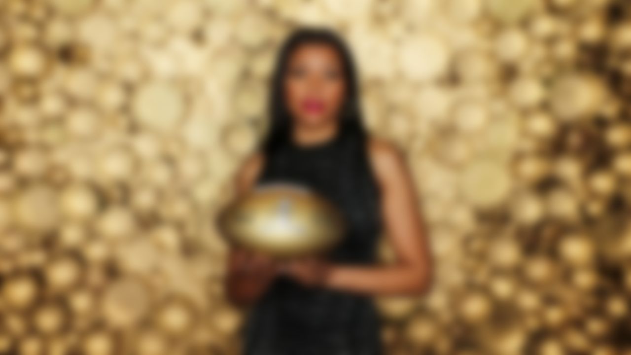 Actress Taraji P. Henson poses for a photo backstage during the NFL Honors awards show at the Bill Graham Civic Auditorium on Saturday, Feb. 6, 2016 in San Francisco.