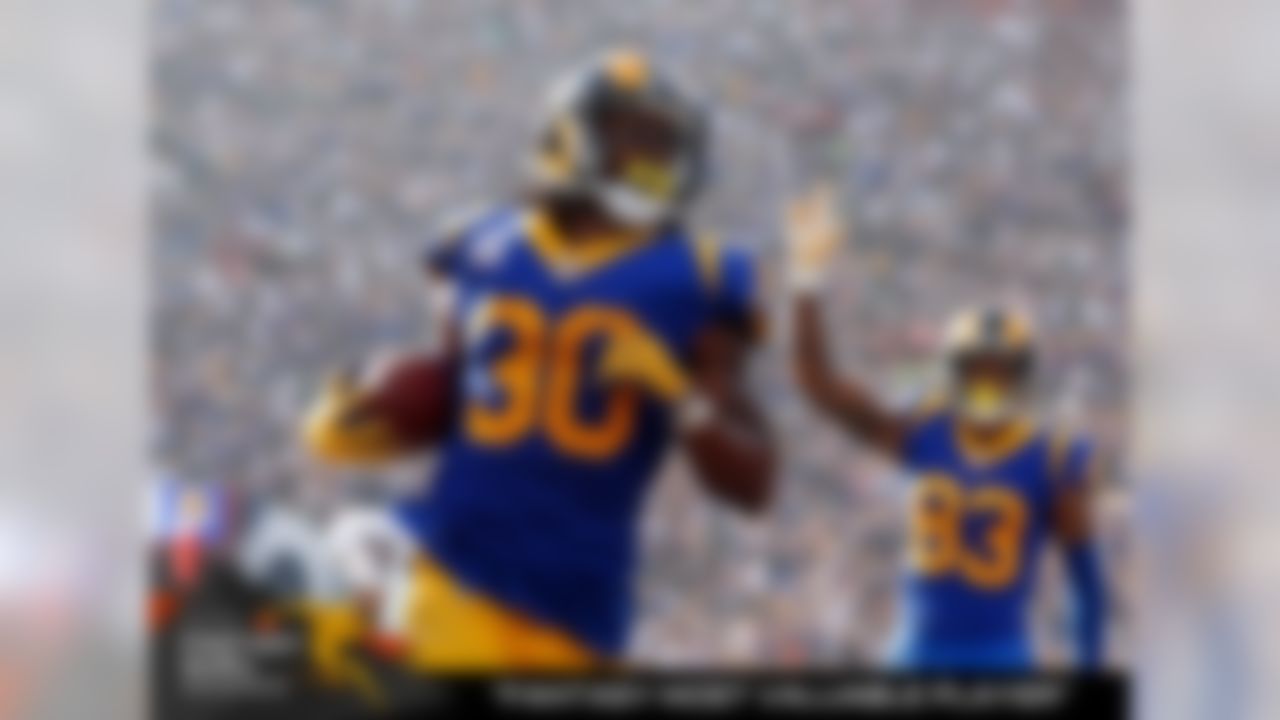 Gurley had another monster fantasy season in the stat sheets, finishing first in total touchdowns, third in rushing yards, seventh in receiving yards and third in fantasy points among running backs, and he did it while playing in 14 games. Gurley also finished with an average of 26.6 PPR points per game, which led all runners and ranked eighth all time. The Georgia product figures to be the top overall selection in most 2019 drafts.