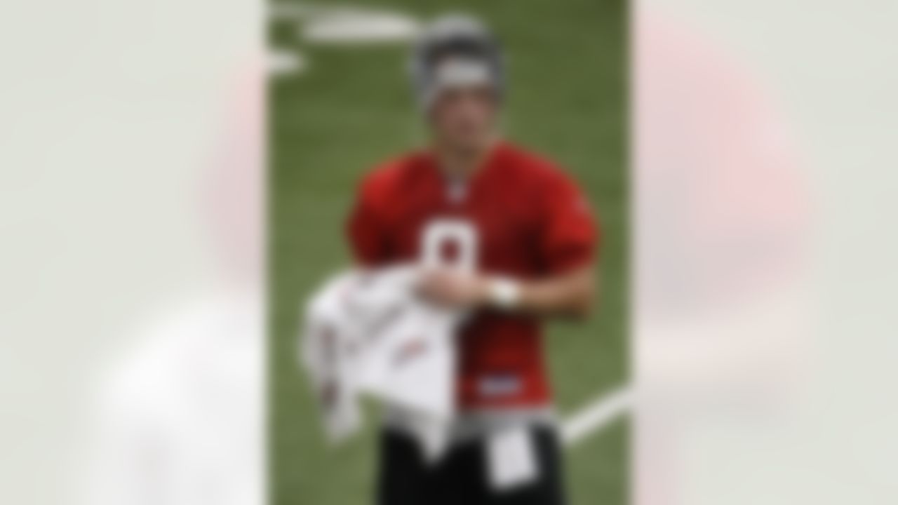 ALLEN PARK, MI - MAY 01:  Matt Stafford #9 of the Detroit Lions looks on during rookie orientation camp at the Detroit Lions Headquarters and Training Facility on May 1, 2009 in Allen Park, Michigan.  (Photo by Gregory Shamus/Getty Images)