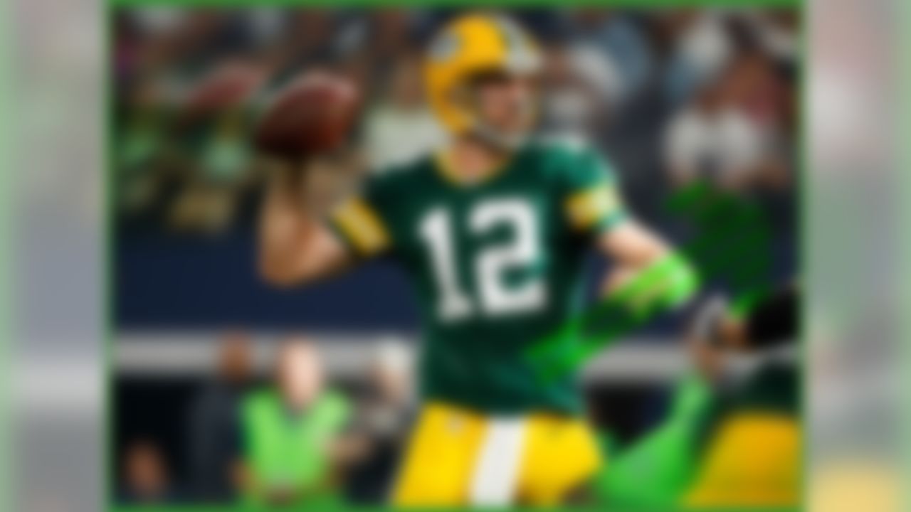 I'm not sure if you've heard but Aaron Rodgers is coming back to play for the Packers this week. I'm positive this is the first place you're hearing about this and you're wondering why no one else on the internet alerted you to this news earlier. Anyway ... yeah, he's back. If anyone can say they know if Rodgers is going to ball out this week, they're lying to you. He could be great. He could be rusty. You'll have to search your feelings to know if starting him this week is the right move for you.