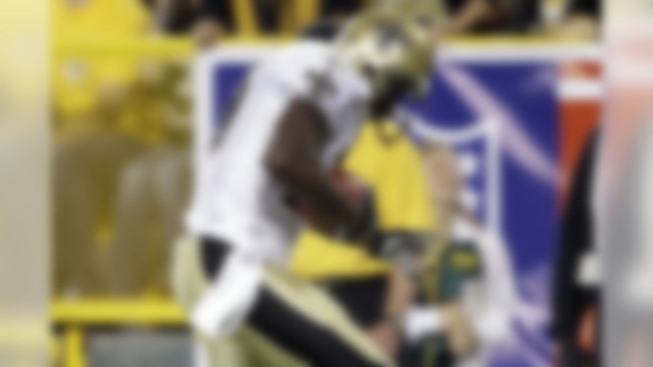 Henderson had six receptions for 100 yards and a touchdown in the Saints' loss to the Packers. Henderson is the NFL.com Saints receiver of choice with injuries to Lance Moore and Marques Colston thinning the pool.