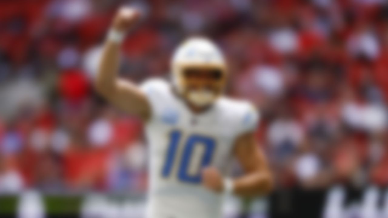 ATLANTA, GA - NOVEMBER 06: Los Angeles Chargers quarterback Justin