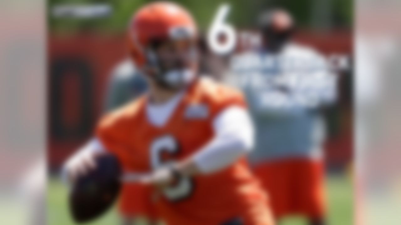 Baker Mayfield will be the sixth Browns quarterback drafted in the first round to attend training camp in franchise history. The previous five quarterbacks – Johnny Manziel, Brandon Weeden, Brady Quinn, Tim Couch and Mike Phipps – went 7-25 in their rookie seasons.