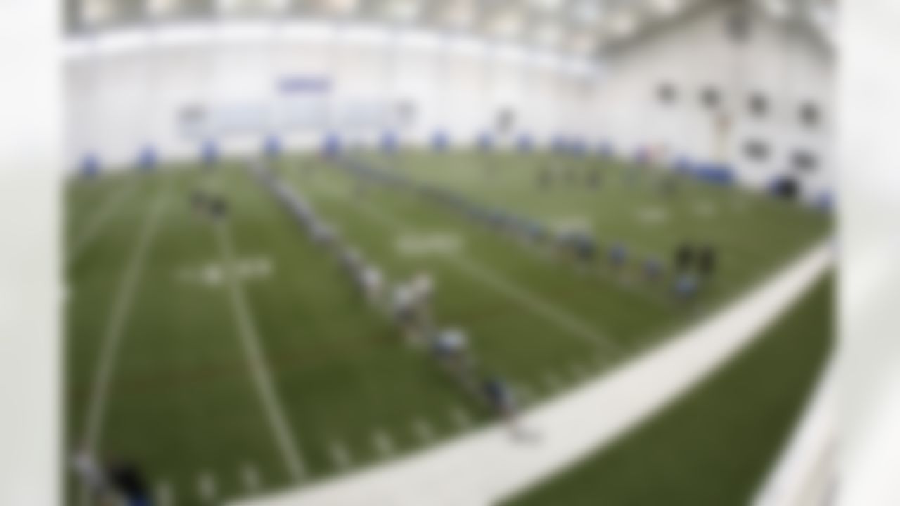 ALLEN PARK, MI - MAY 03: General view of players during rookie training camp at the Detroit Lions Headquarters and Training Facility on May 3, 2008 in Allen Park, Michigan. (Photo by Gregory Shamus/Getty Images)