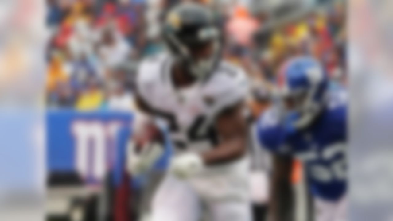 The Jaguars lost Leonard Fournette to an injured hamstring in their opener, which created a chance for T.J. Yeldon to shine. He went on to finish with seven targets (three catches) while also leading the backfield in touches and snaps (65 percent). If Fournette is forced to miss time due to his ailment, Yeldon would be on the fantasy radar as a potential flex starter in Week 2 against the New England Patriots.