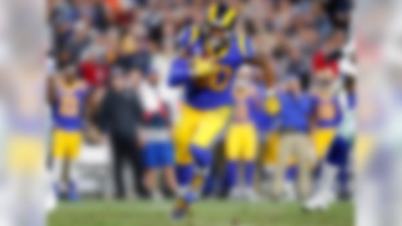 I'm not ready to drop Gurley in my rankings simply because the Rams traded up to draft Darrell Henderson, an explosive runner out of Memphis. That might change as we get into the summer months, but for now I fully expect Gurley's knee to be a non-issue and continue his role as a featured back.
