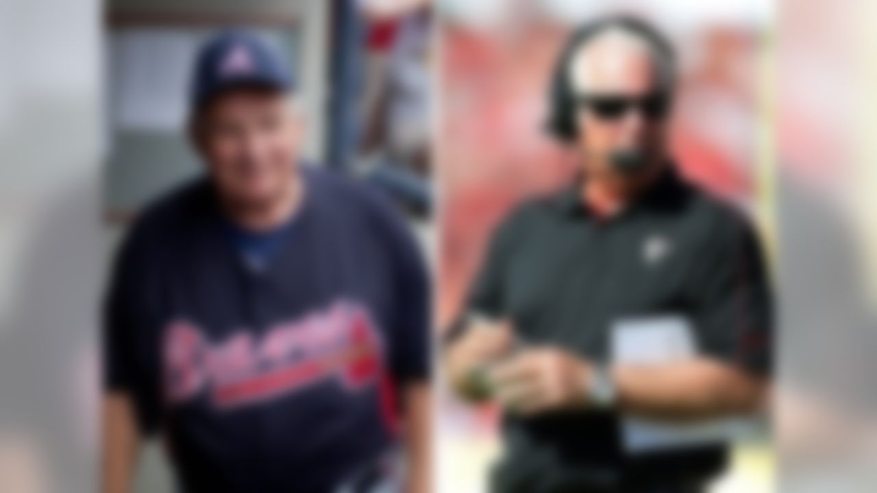 The Braves went from 65-97 in 1990 to 94-68 in 1991, Bobby Cox's first full year as manager.  The Falcons went from 4-12 in 2007 to 11-5 in 2008, Mike Smith's first year as head coach.