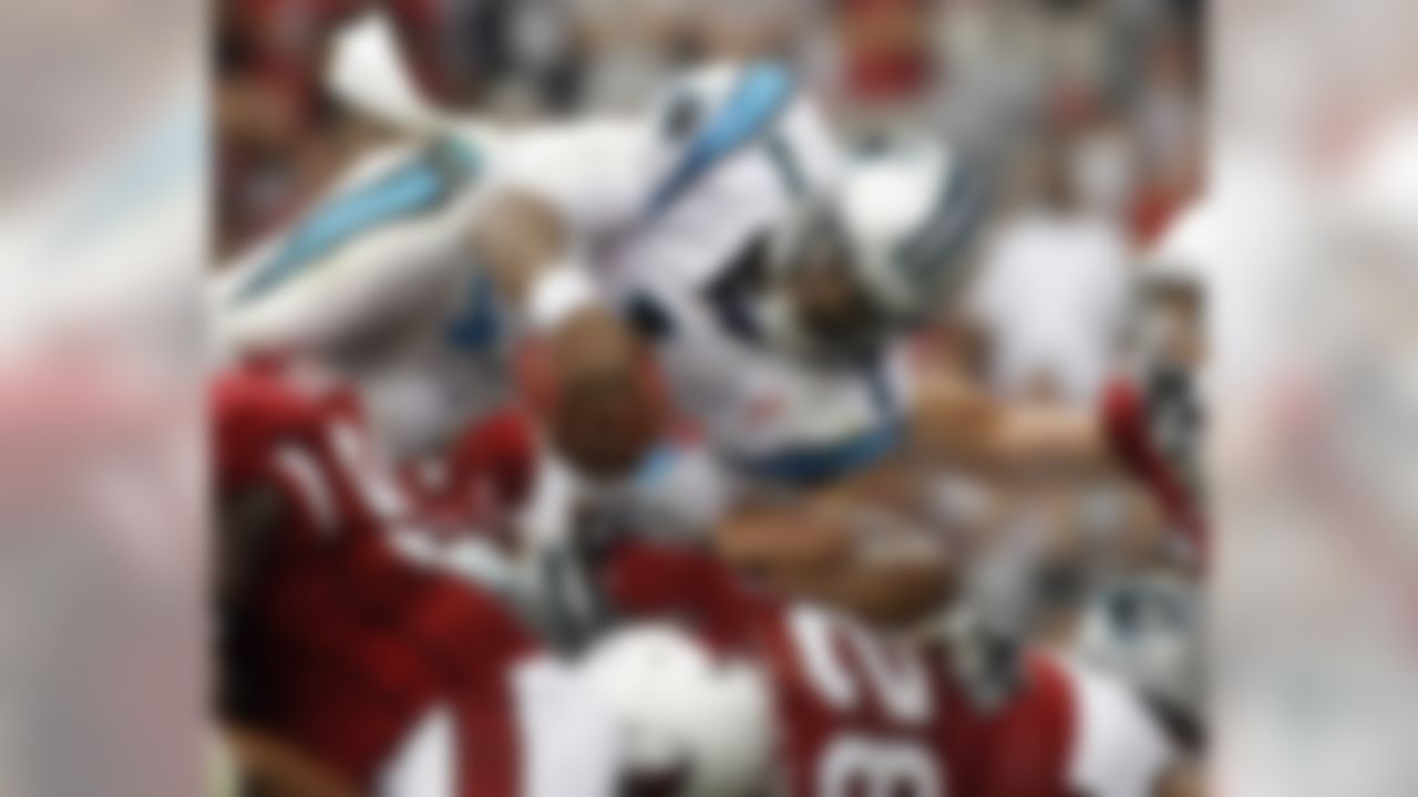 There existed much doubt regarding how quickly Cam Newton could assimilate the pro game and impose his will on it. Try one week. The Heisman Trophy winner started fast, exploiting and then decimating the Cardinals secondary with 422 yards passing and two touchdowns. He had another TD on the ground, something he would do 13 more times during the 2011 season.