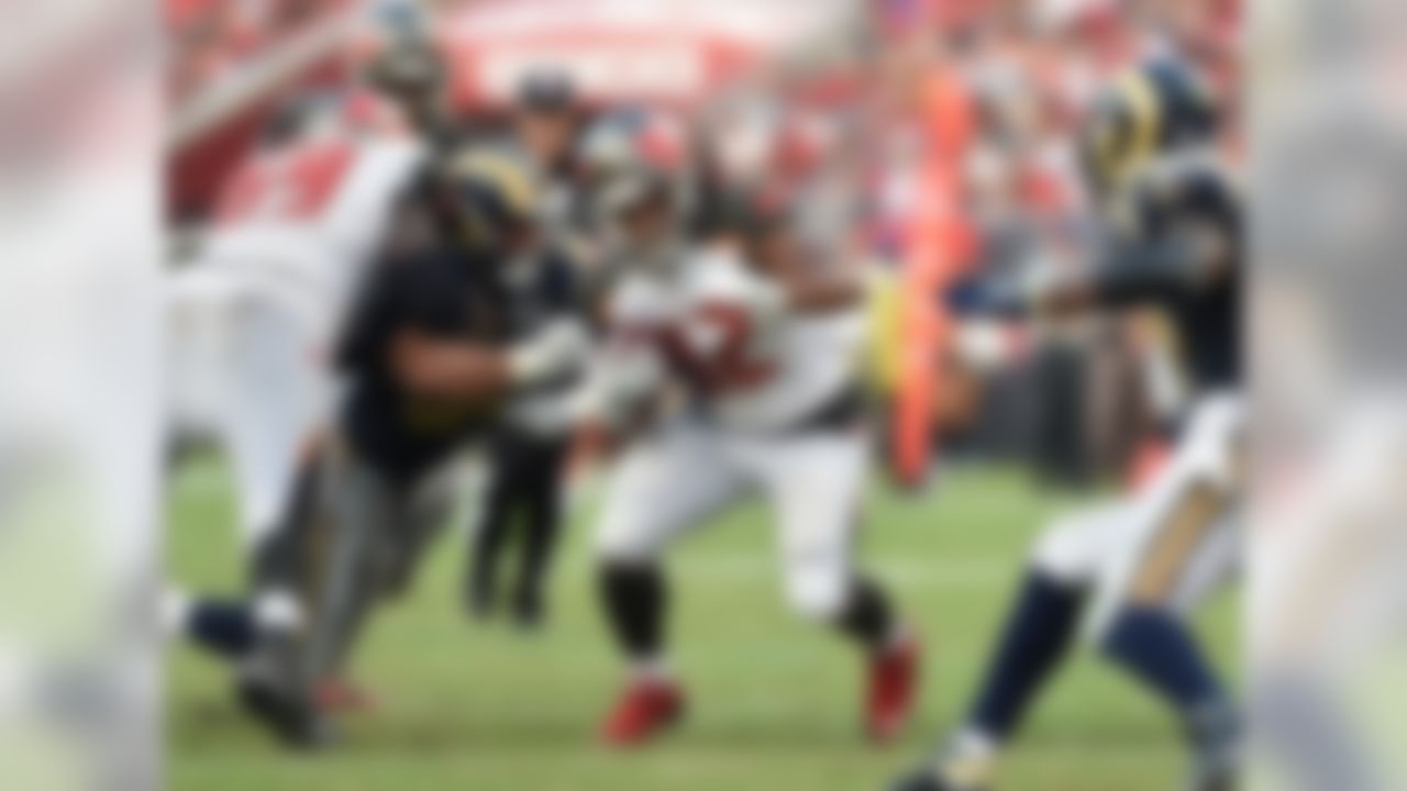 I originally included Rodgers for Charles Sims owners in panic-mode over his injury status heading into Monday night. But now that Sims is on IR Rodgers and rookie Peyton Barber become worthy of our fantasy attention. Rodgers should see plenty of work against the Panthers on Monday Night Football, but Doug Martin is eyeing a Week 7 return (Tampa Bay has a bye Week 6), which will make Rodgers' fantasy value kaput ... aside from being a handcuff. If you pick Rodgers up this week, he could be worth a stash. Martin doesn't have the cleanest injury history, and his ailment in 2016 (hamstring) could easily flare up again. FAAB Suggestion: 10-15 percent.