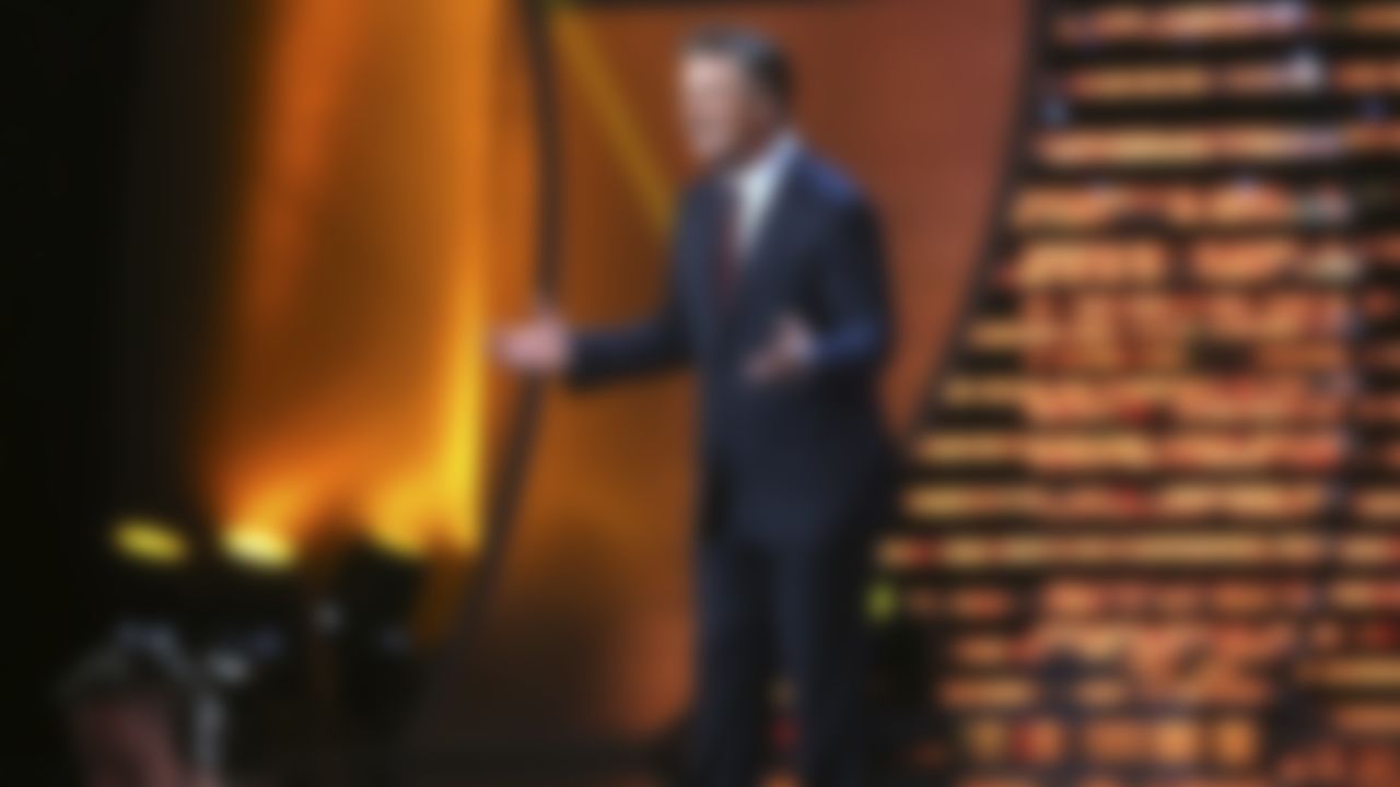 Actor and host Alec Baldwin speaks on stage during the 2nd Annual NFL Honors awards show at the Mahalia Jackson Theatre on Saturday, February 2, 2013 in New Orleans, LA.