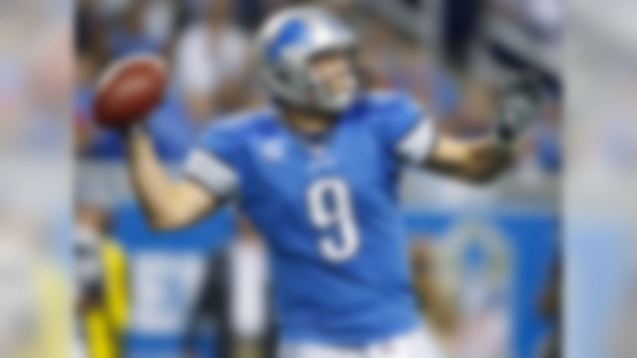 A lot of nervous fantasy enthusiasts were pushing the panic button after Stafford threw four picks against the Bears. The Lions QB rallied, putting up 29.60 points during a five-touchdown performance against Panthers. Stafford will continue to have favorable matchups as the Lions fight for a playoff spot.