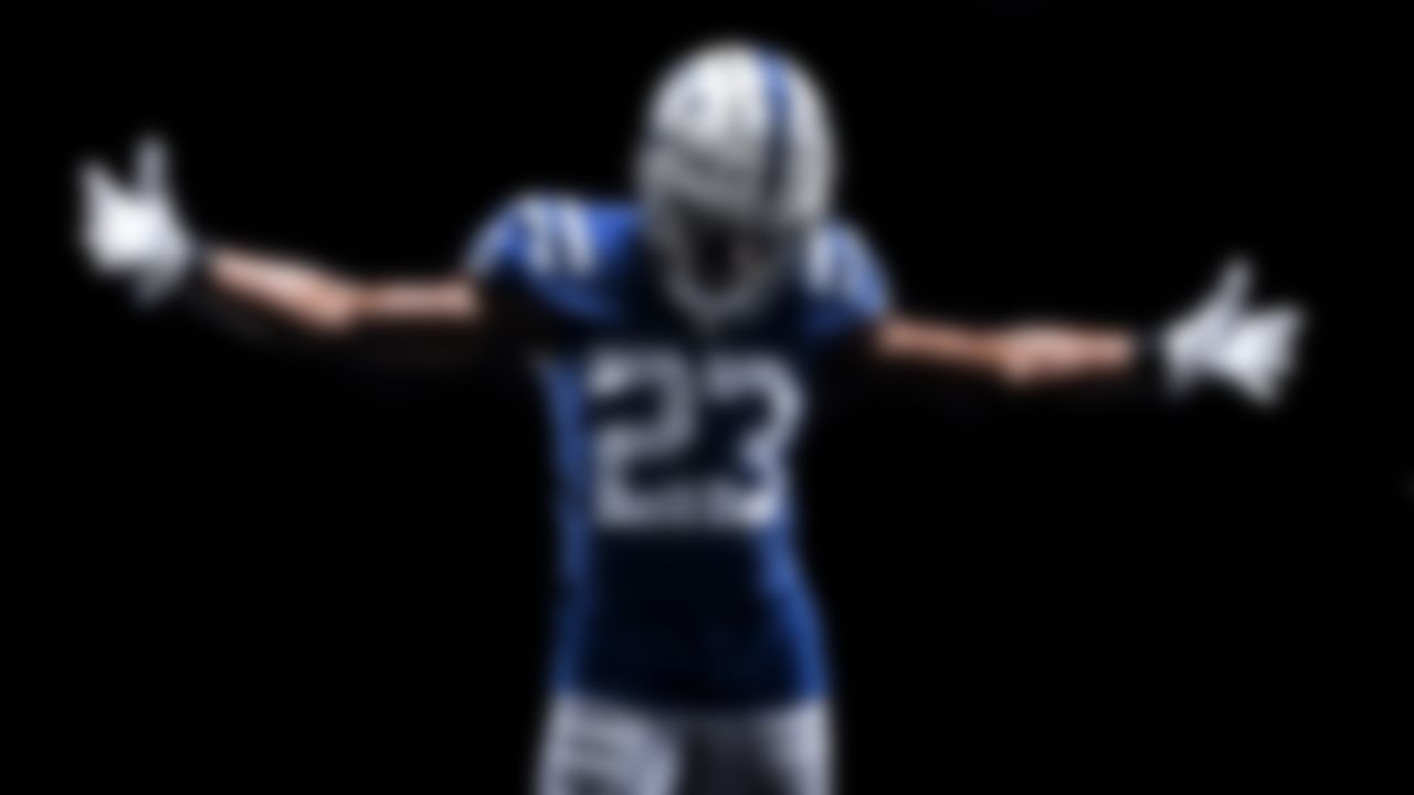 Indianapolis Colts cornerback Kenny Moore (23) in the new Colts 2020 uniforms.