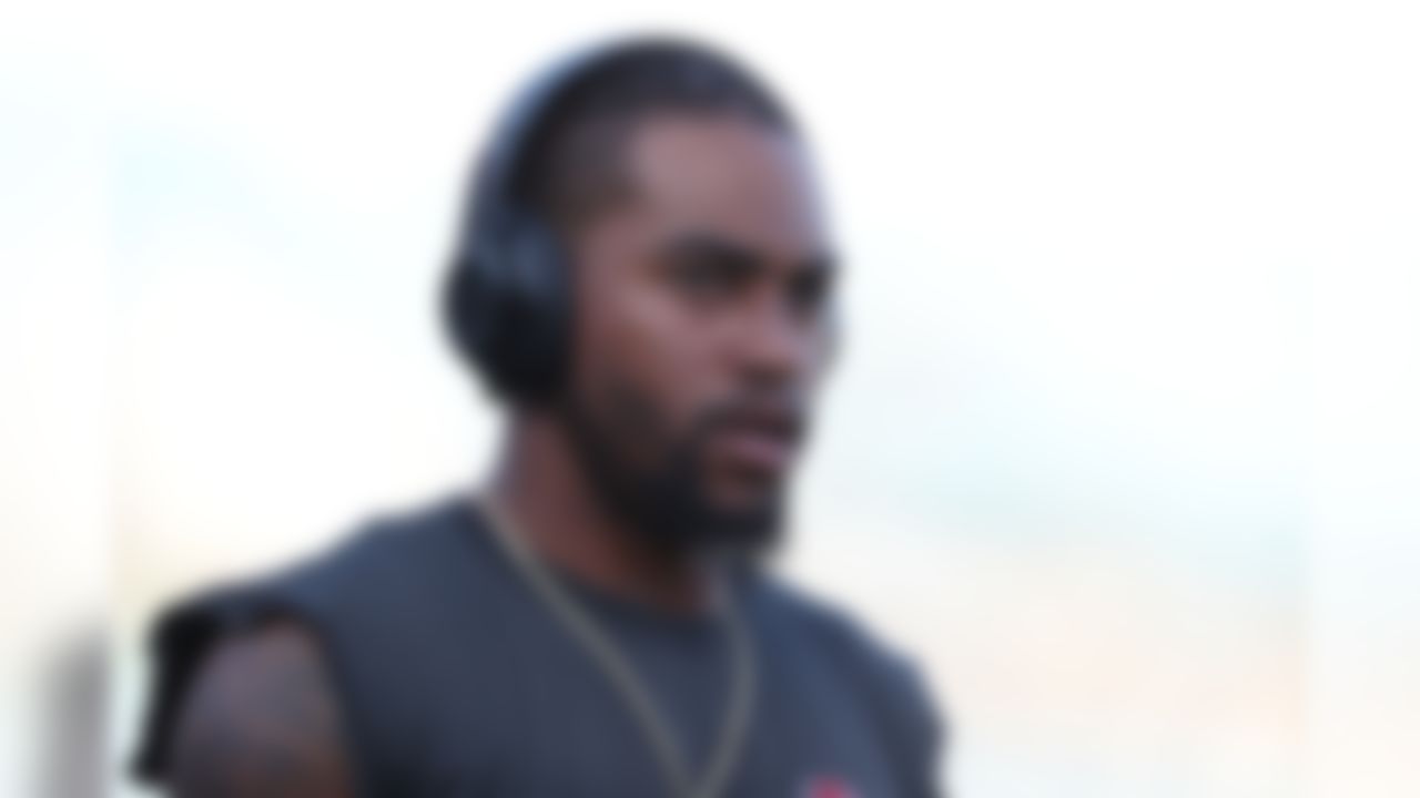 Tampa Bay Buccaneers wide receiver DeSean Jackson (11) during warm ups prior to an NFL football game at EverBank Field, Thursday, August 17, 2017 in Jacksonville, Fla. The Buccaneers defeated the Jaguars 12-8. (Perry Knotts/NFL)